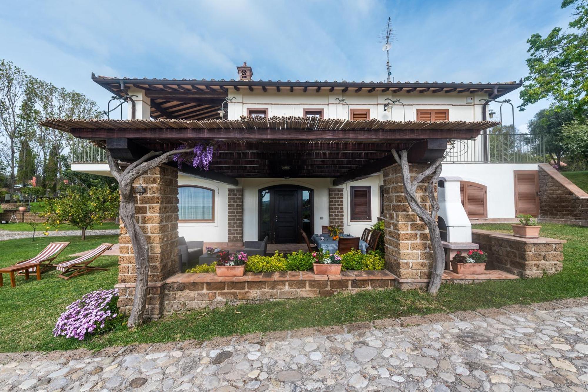 Villa Gli Eucalipti Черветери Стая снимка
